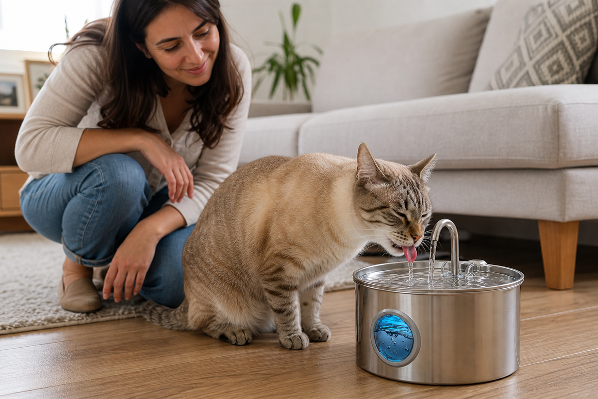 Fonte de água para gatos: guia completo de escolha