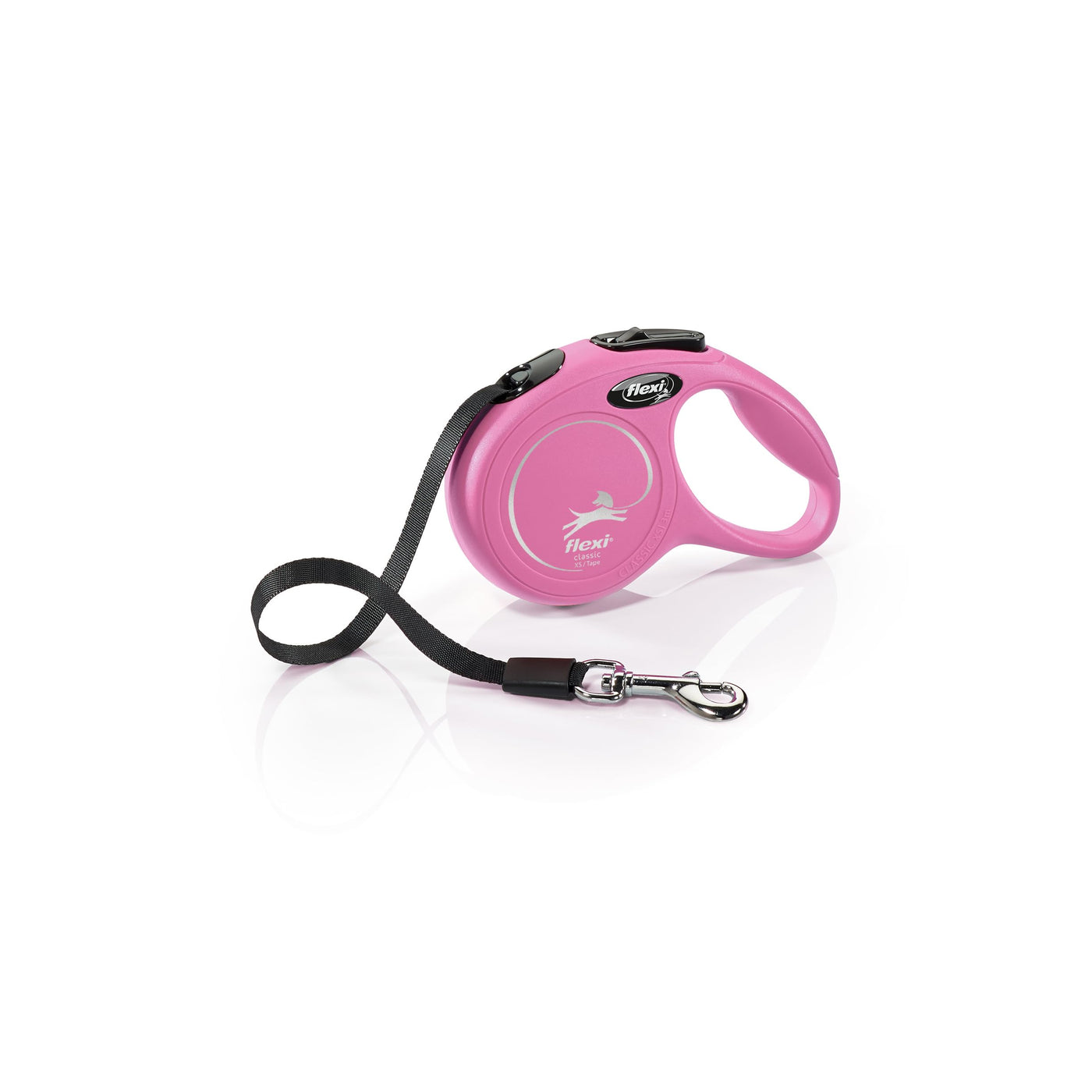 Trela Extensível Flexi Classic S – 5 m, Vermelha