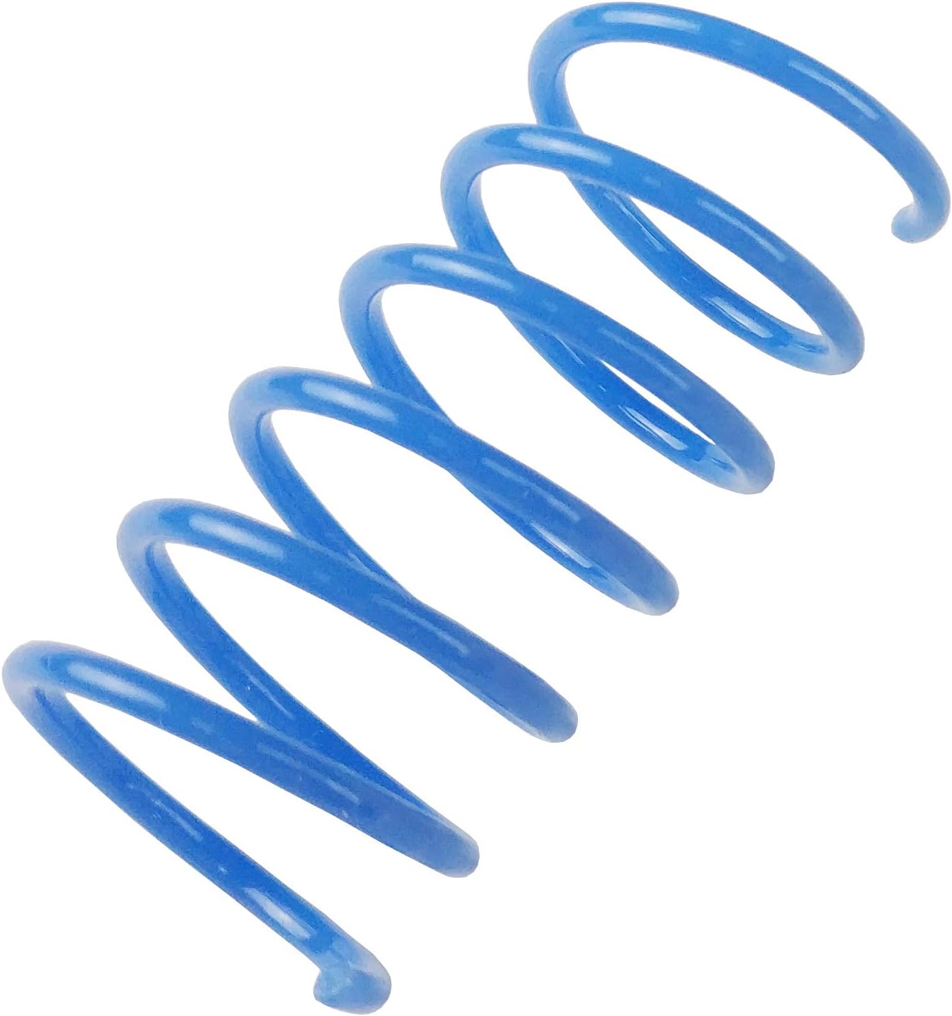 Tamu Style Spring Toys for Cats (60 Pack), Playful Kitten Coils, BPA Free Plastic for Knocking, Biting, Hunting, and Playing Active & Healthy - Colorful 2" Swirls
