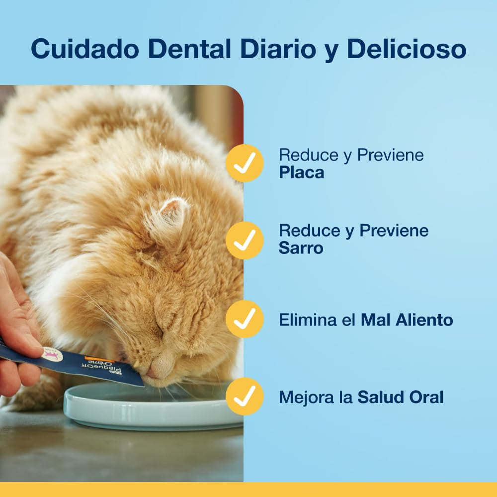 Snack Dentário PlaqueOff para Gatos – 6 Saquetas