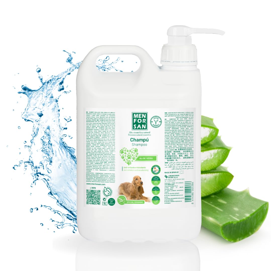 Champô de Aloé Vera para Cães – MENFORSAN, 1 L