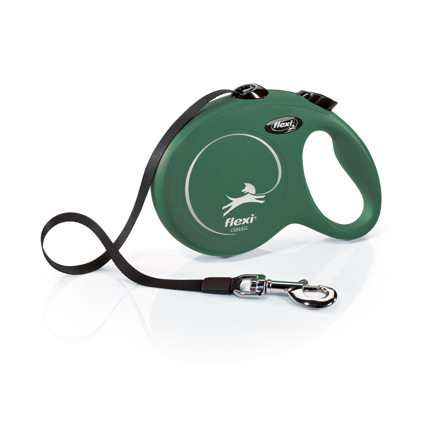 Trela Extensível Flexi Classic S – 5 m, Vermelha