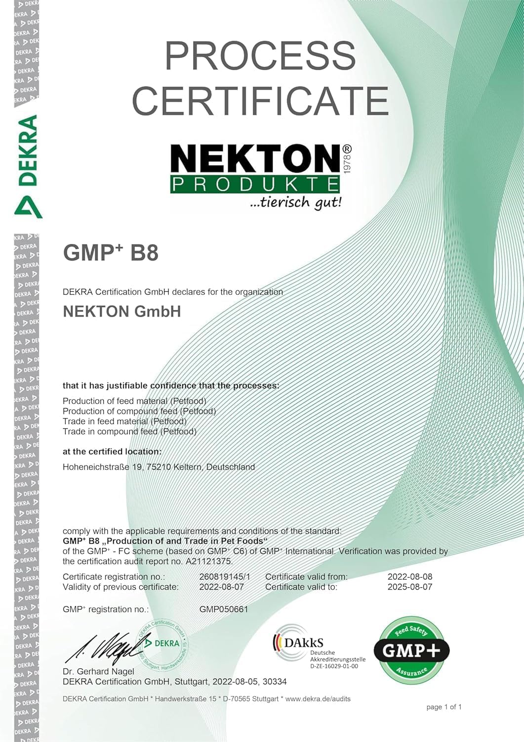 Nekton Biotic Bird, 1 Pack (1 x 100 g), M