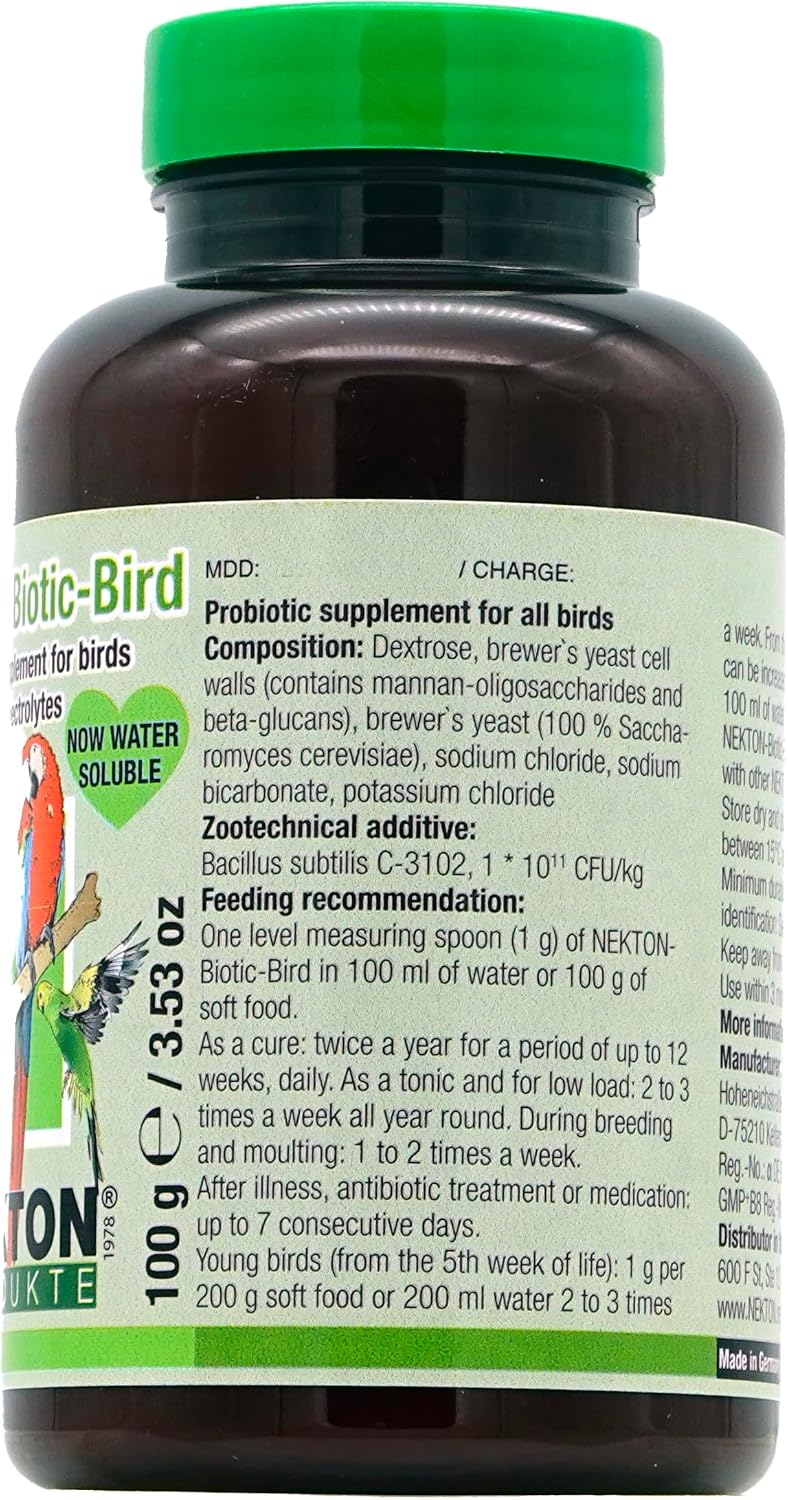 Nekton Biotic Bird, 1 Pack (1 x 100 g), M