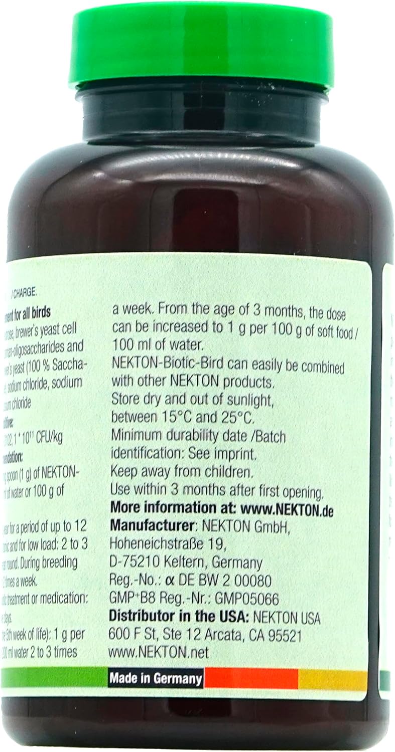 Nekton Biotic Bird, 1 Pack (1 x 100 g), M