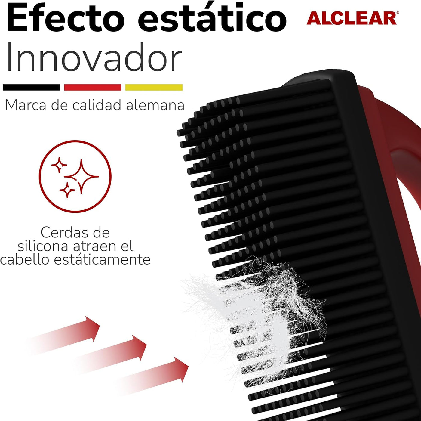ALCLEAR 9519 Pet Hair Brush for Removing Pet Hair from Upholstery and