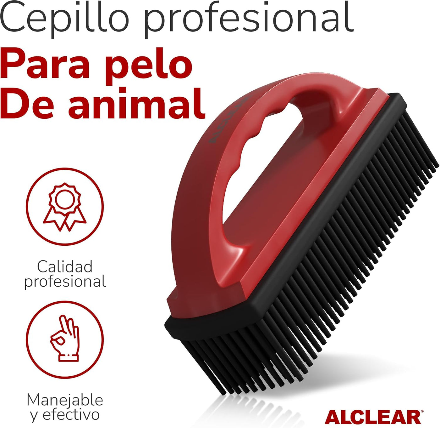 ALCLEAR 9519 Pet Hair Brush for Removing Pet Hair from Upholstery and