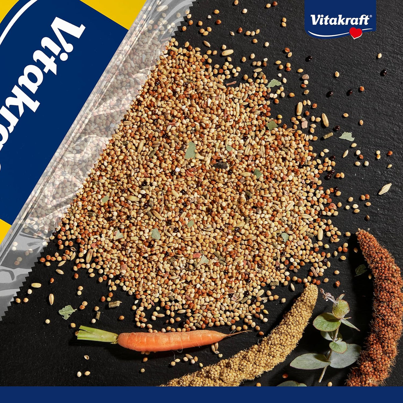 Vitakraft Menu 10 kg, main food for budgies, with vitamins, with active immune complex and herbs (1 x 10 kg)